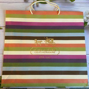 Coach Gift Bag Large Paper